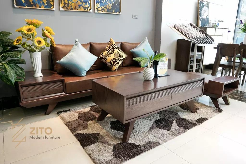 Sofa gỗ văng nhỏ ZG 130